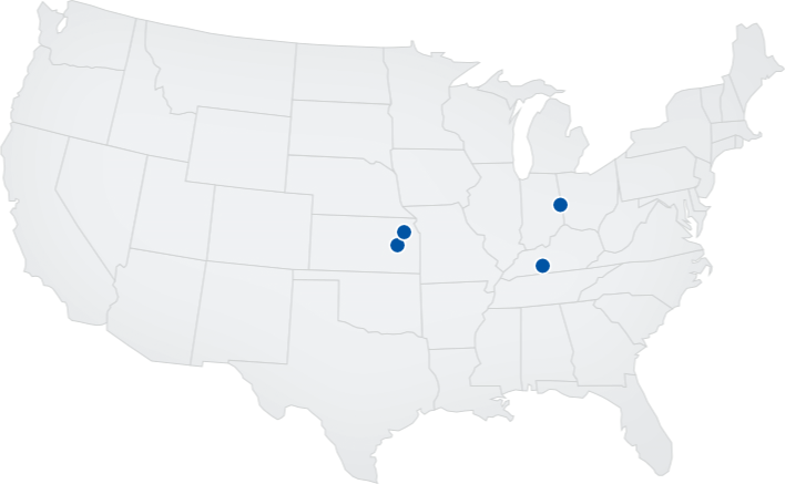 map of hill’s manufacturing site locations in united states