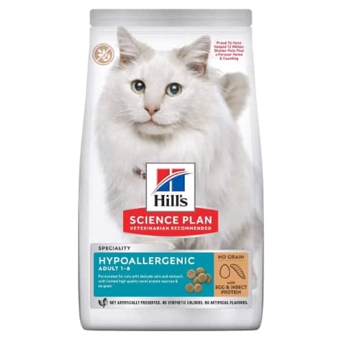 Alimenti per gatti Science Plan Hypoallergenic